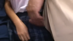 濡れた制服と透けブラ、誘惑の果て